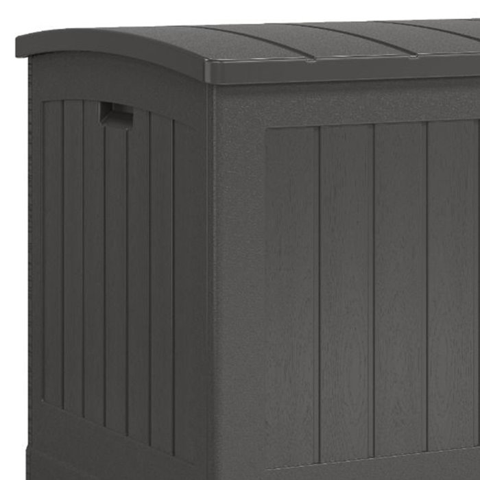 Suncast 200 Gallon Water Resistant Resin Lockable Deck Box & Reviews